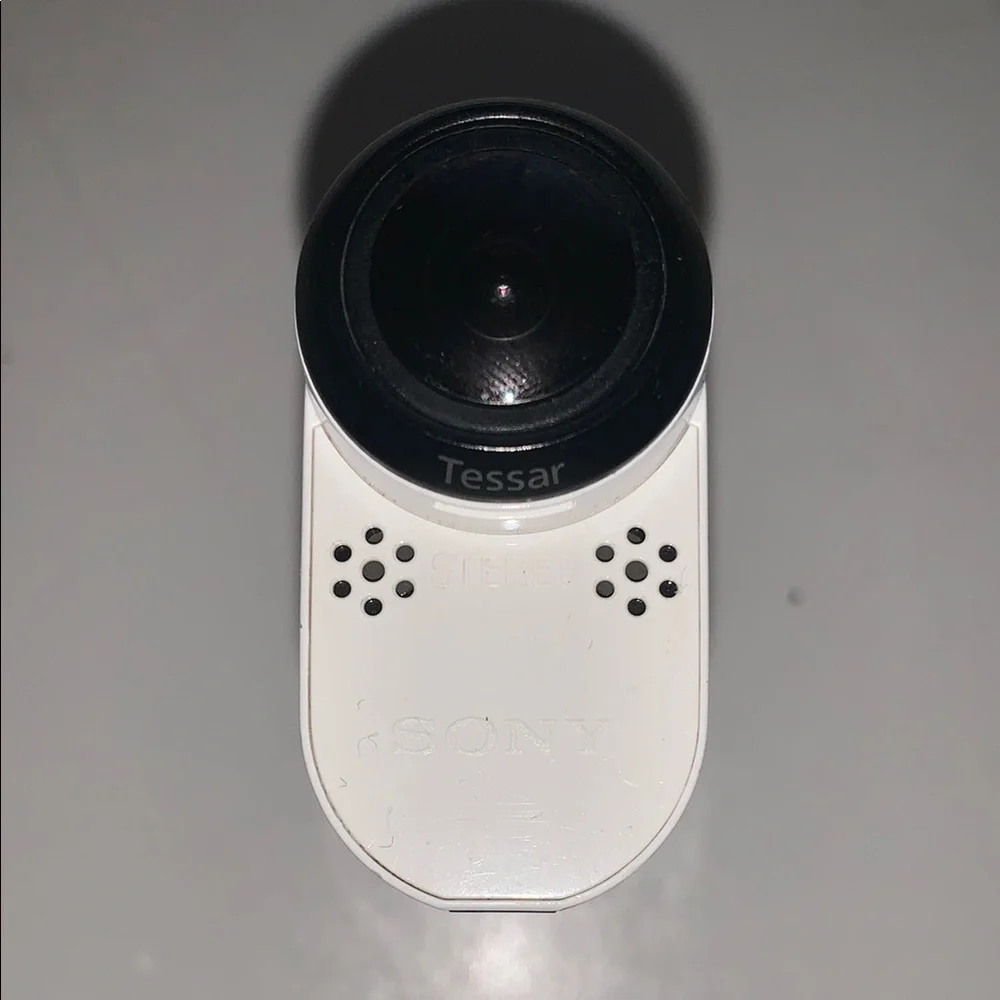 Sony White Camera Splashproof